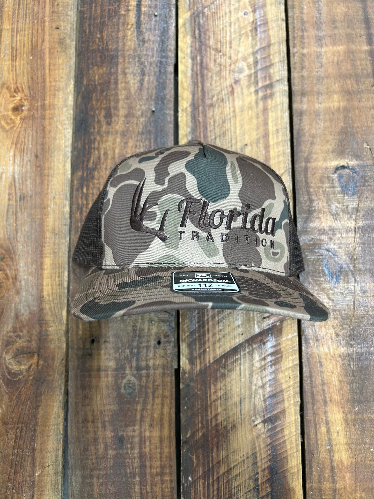 Bark Duck Camo/Brown Antlers FL Tradition 112