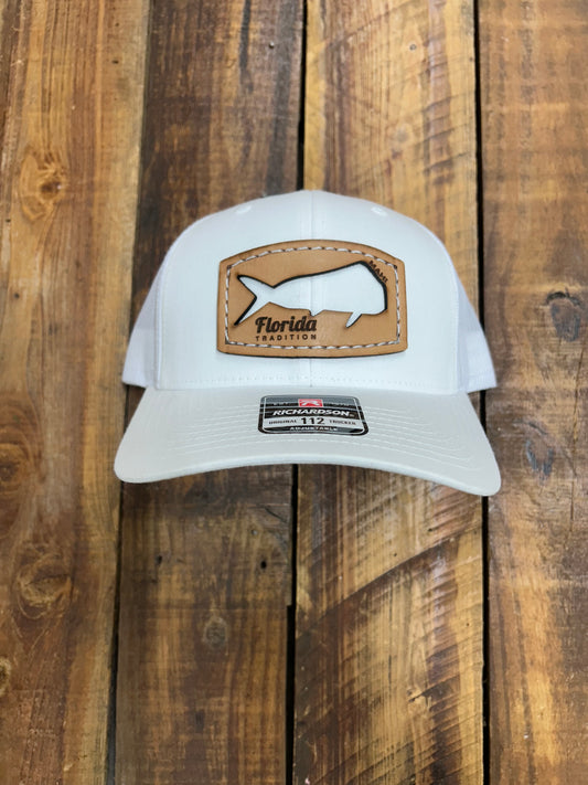 White Mahi Leather Patch 112