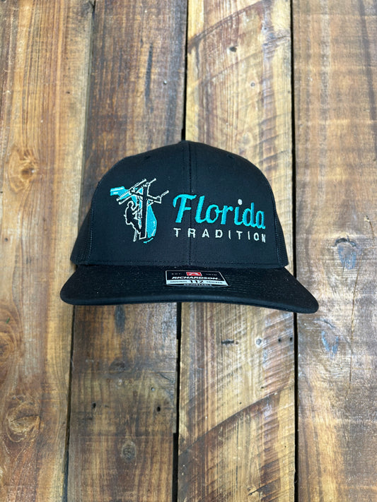 Black Embroidered FL Tradition Lineman 112